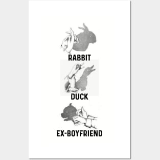 Shadow Puppets: Rabbit, Duck, Ex-Boyfriend Posters and Art